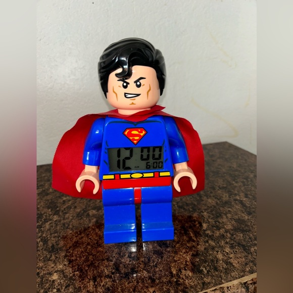 Lego SuperMan alarm clock - Picture 2 of 4